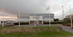 Hér má sjá Stjórnsýsluhús Dalabyggðar að Miðbraut 11