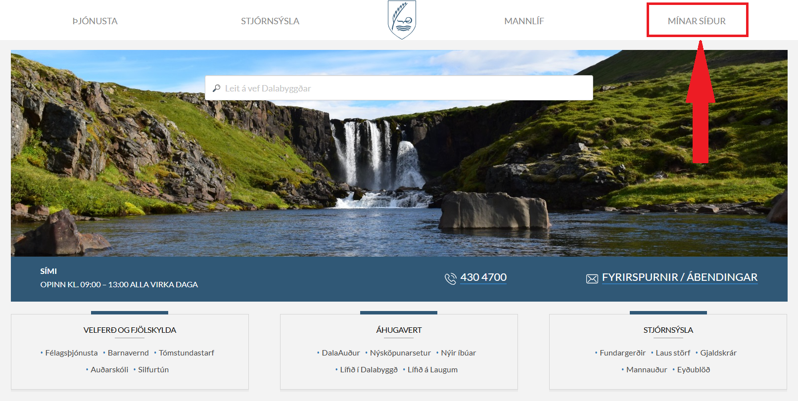 Aðalmynd fyrir “Ný íbúagátt – „Mínar síður“”